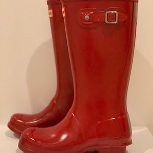 HUNTER Original Big Kids Rain Boots/ Size 2